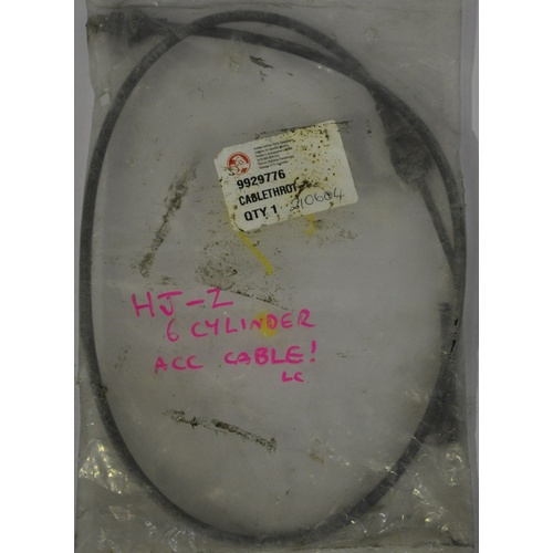 HOLDEN HJ HX HZ 6 CYLINDER ACCELERATOR CABLE NOS 9929776 GMH