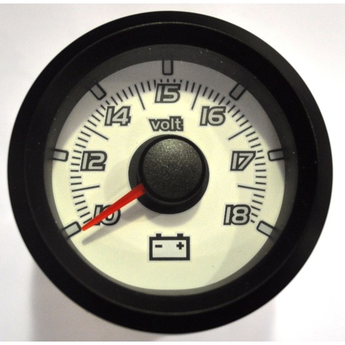 HOLDEN HSV VE POD VOLT GAUGE WHITE FACE VDO (NEW UPDATED STYLE)