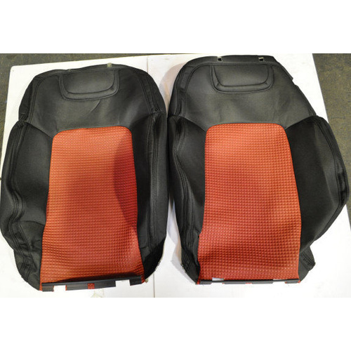 Holden Commodore VE Ute SV6 SS Left & Right Pair Front Seat Upright Trims Only. Black Red