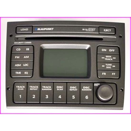 Holden Commodore VY VZ Genuine Blaupunkt 6 Stack Cd Radio Stereo Tempest Grey New