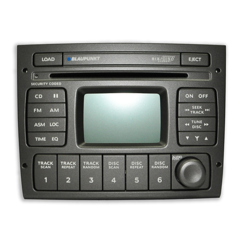 Blaupunkt Holden Commodore VY VZ 6 Stack Cd Radio W/Aerial Control Tempest Silver 
