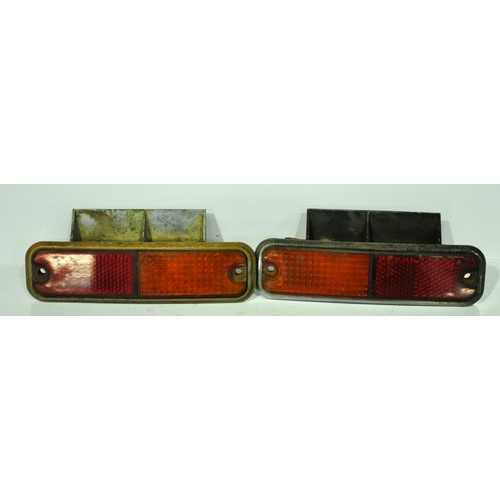 Holden HQ Side Rear Quarter Repeater Blinker Indicator Lights Pair HJ HX HZ