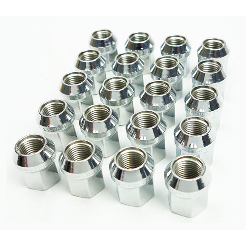 Holden Mag Wheel Nuts VE VF WM WN Chrome Set X20 22mm Commodore Caprice NEW