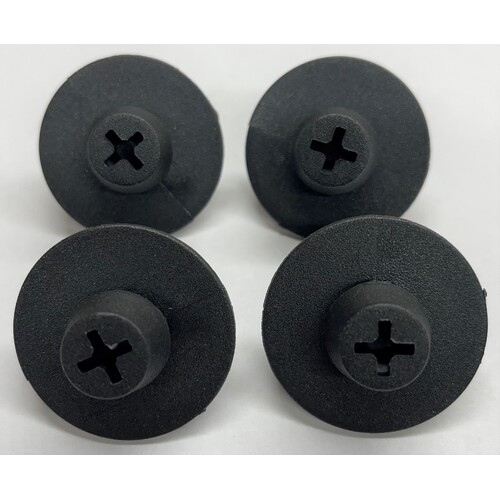 Holden VE Carpet Mat Clips Set x4 Black Genuine Commodore GMH