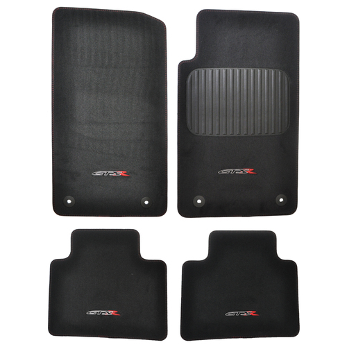 HSV GTSR VF Floor Mats Front & Rear Sedan / Wagon Charcoal W1 GEN-F GEN-F2 R8