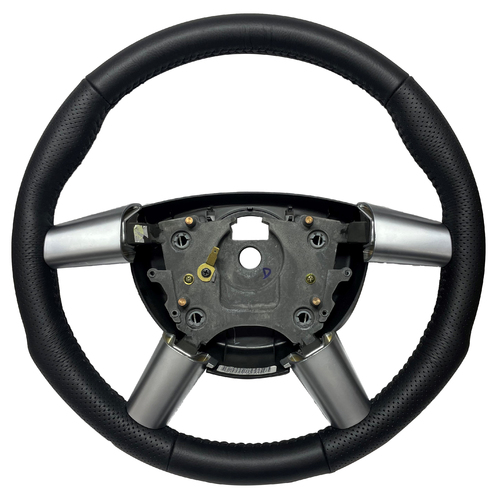 Holden VY VZ Steering Wheel Leather Perforated Style HBD Black WK WL HSV GMH