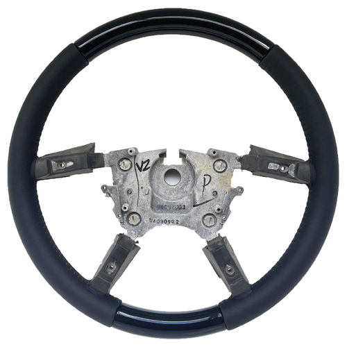 Holden WK WL Steering Wheel Leather / Piano Black Statesman Caprice VY VZ Genuine NOS