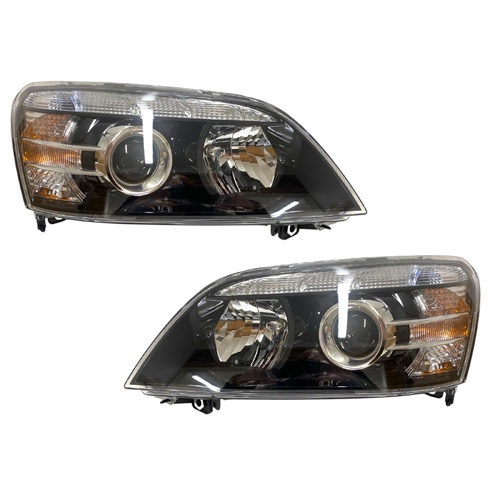 Holden WM Statesman Headlights Lamps Pair Left/Right Projector - GENUINE GMH